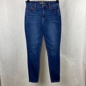 Lucky Brand Olivia Skinny Ankle Jeans Denim Sz 6 / 28 High Rise